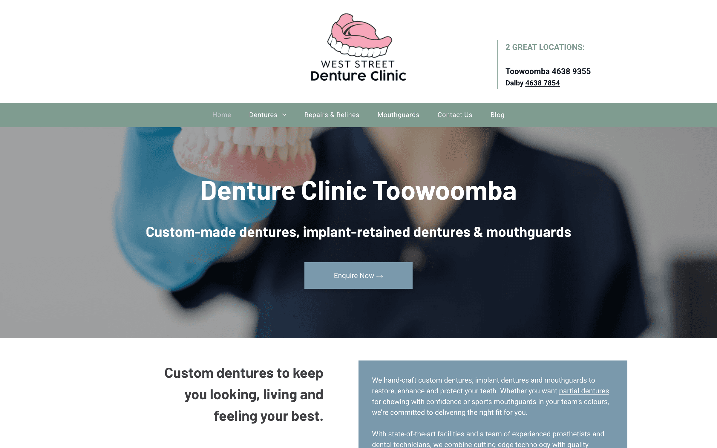 West Street Denture Clinic case study